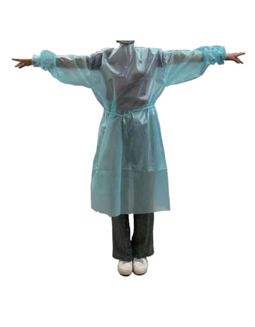 Disposable Protection Gown HS168-01 - Pack of 10 Gowns for Hygienic Safety